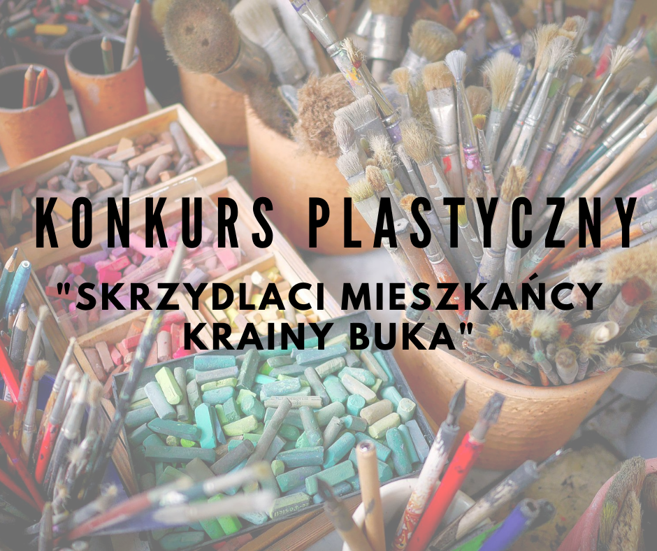 Konkurs plastyczny „Skrzydlaci mieszkańcy Krainy Buka”