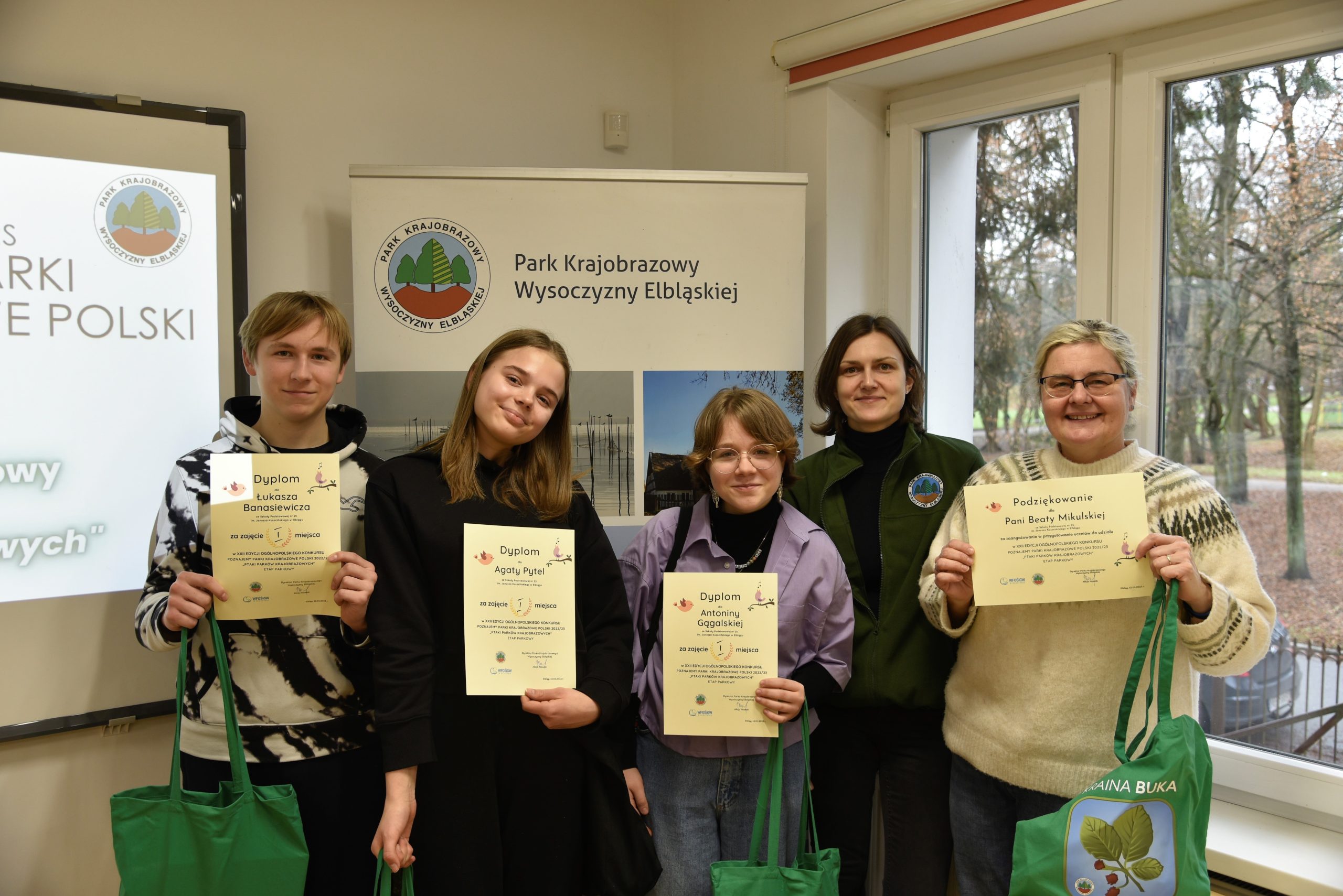 Etap parkowy konkursu „Poznajemy Parki Krajobrazowe Polski”