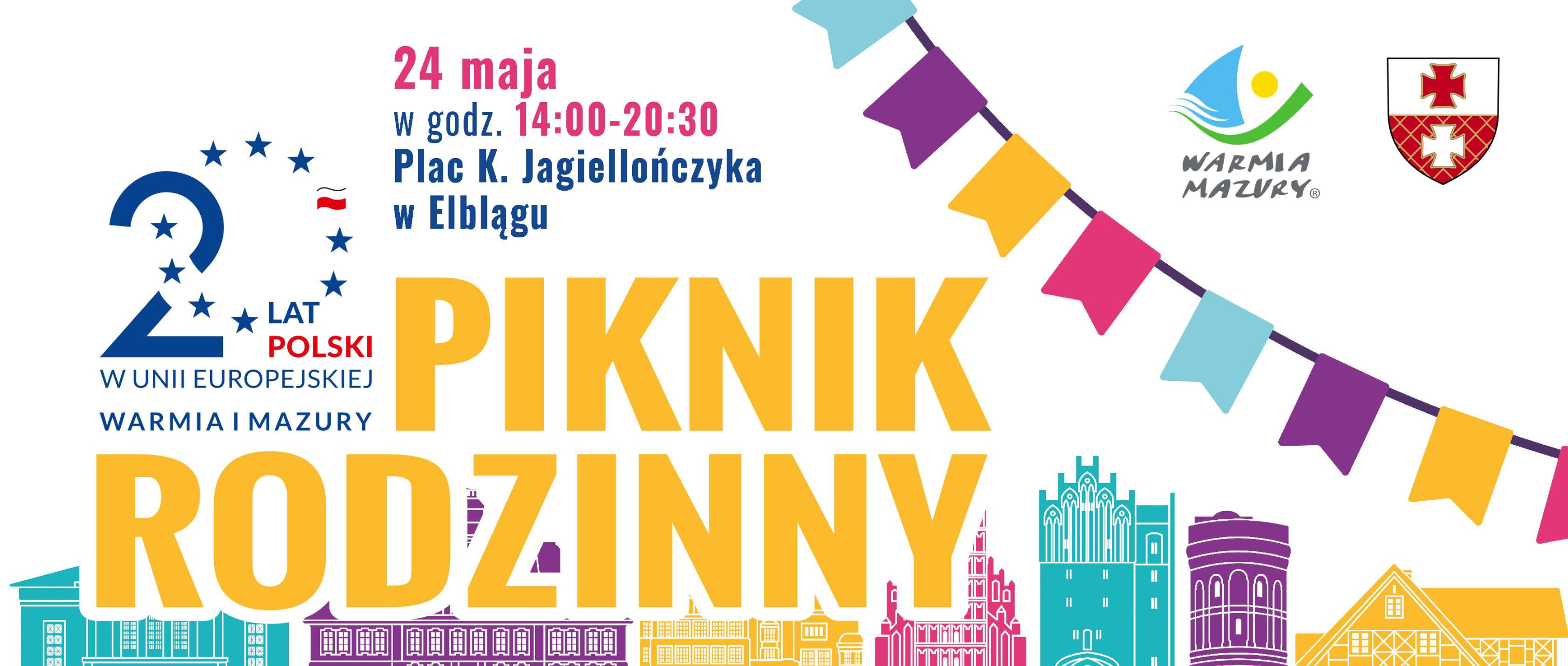 Piknik pełen radości – świętujemy 20 lat Polski w Unii Europejskiej!