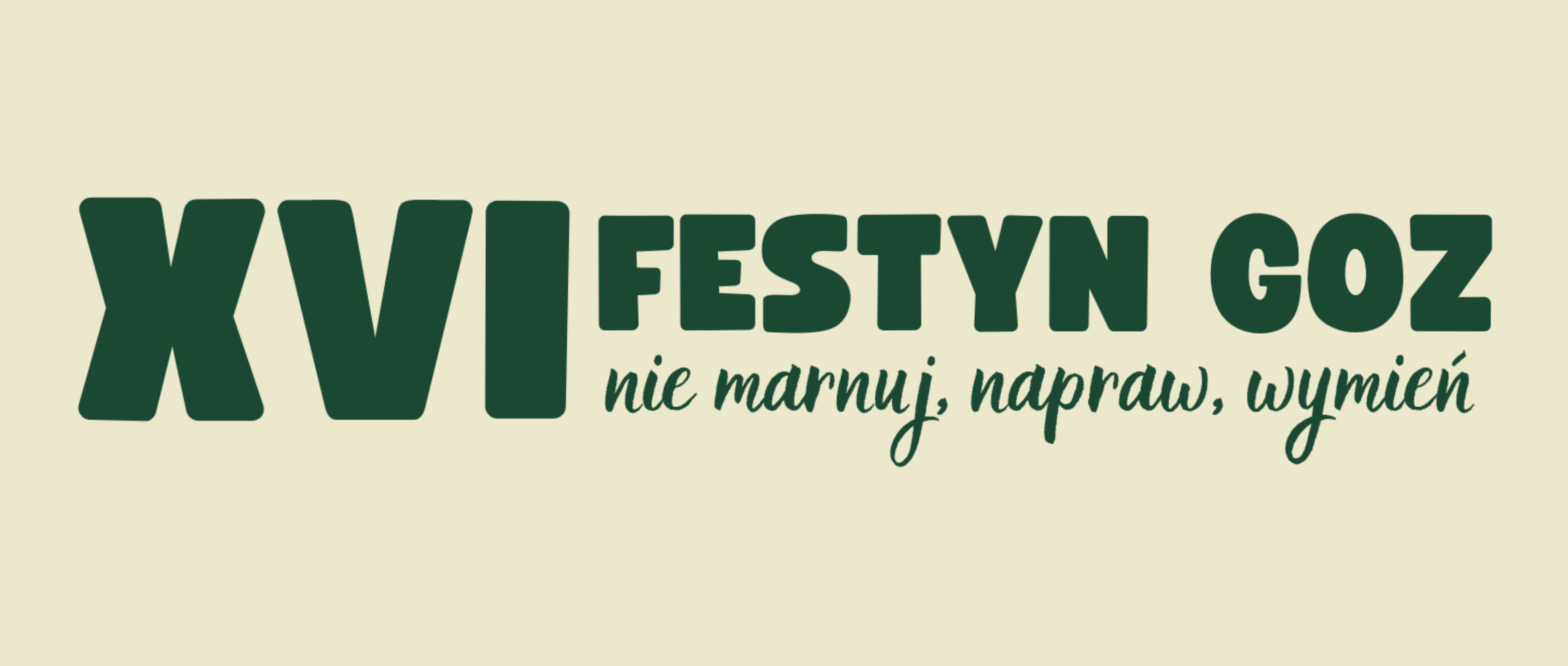 FESTYN GOZ nie marnuj, napraw, wymień