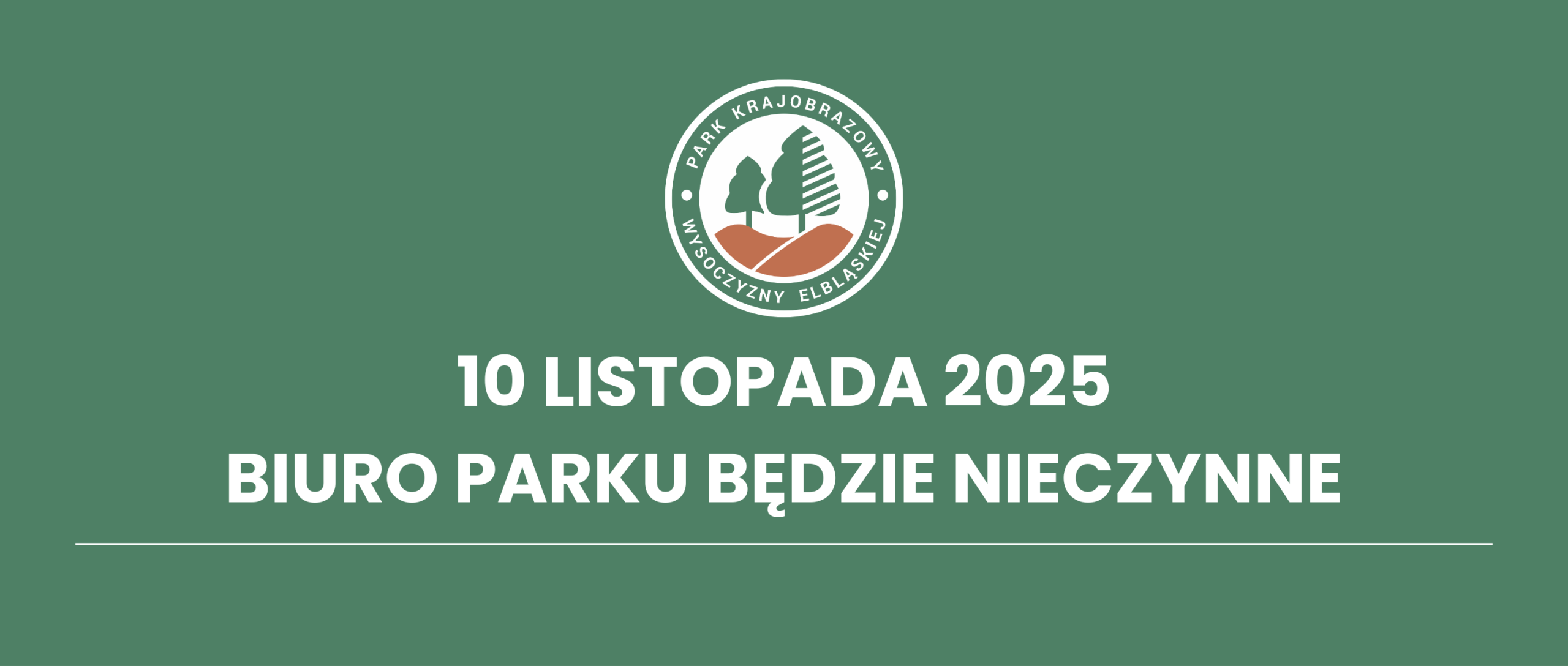 10 listopada 2025 biuro PKWE będzie nieczynne