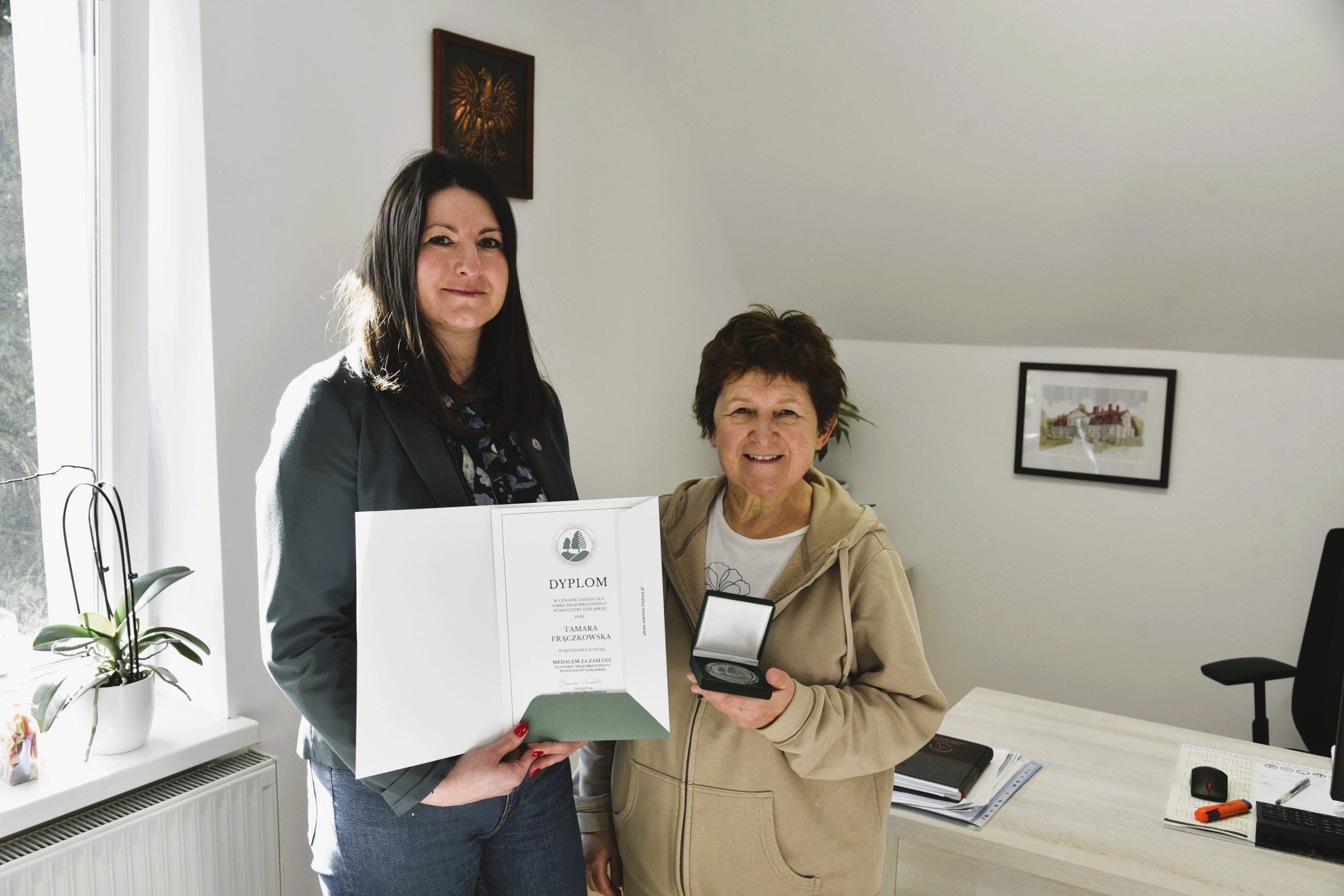 Tamara Frączkowska wyróżniona medalem „Za Zasługi dla PKWE”