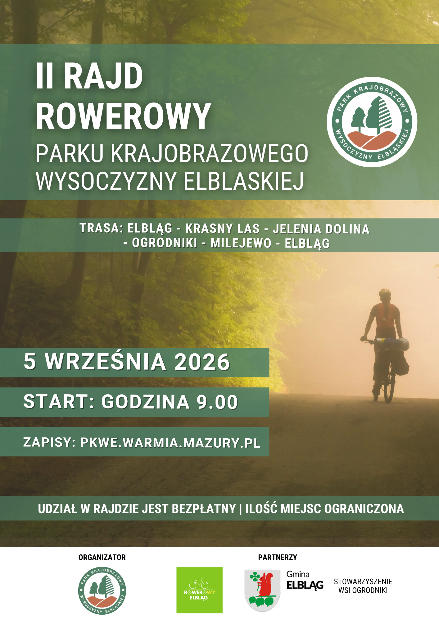 II Rajd Rowerowy PKWE