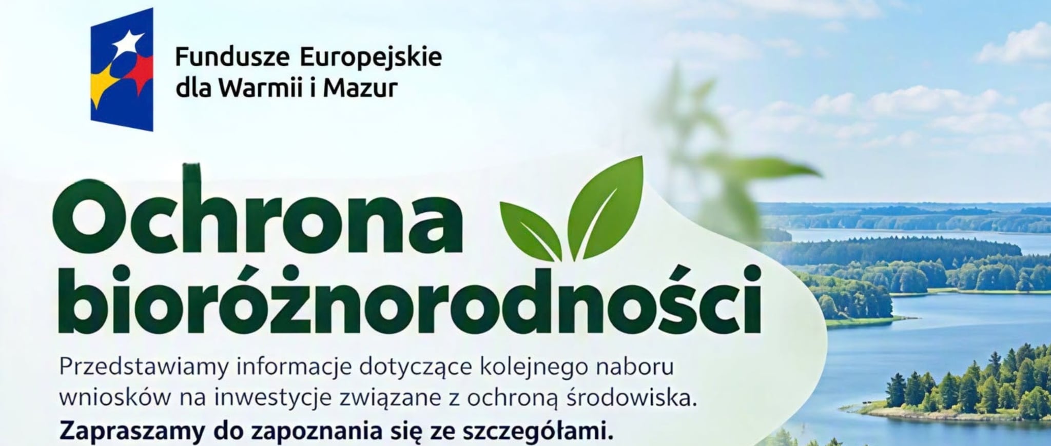 Dofinansowanie na ochronę bioróżnorodności – zaproszenie dla gmin do współpracy