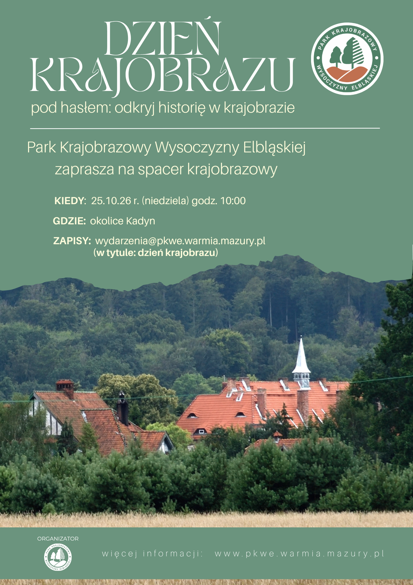 Odkryj historię w krajobrazie!